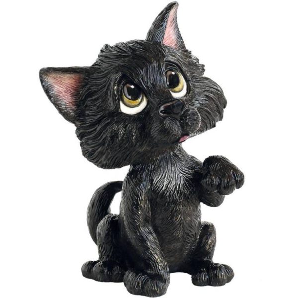 Little paws collectables - Lucky black cat figurine