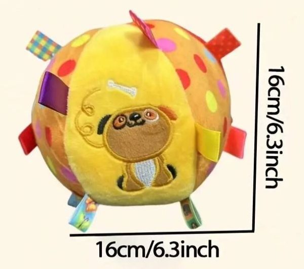 Soft Exercise Puzzle Ball for Dogs – Bell Inside - Image 3