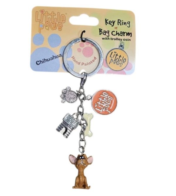 Little Paws - Chihuahua Key Ring