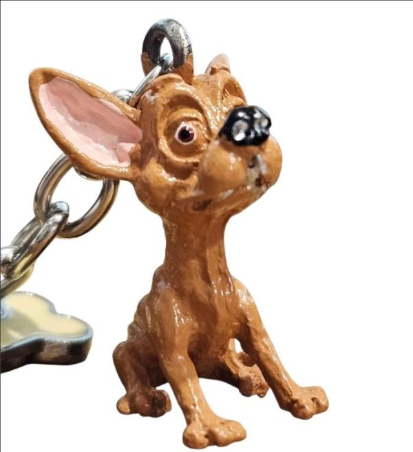 Little Paws - Chihuahua Key Ring - Image 2